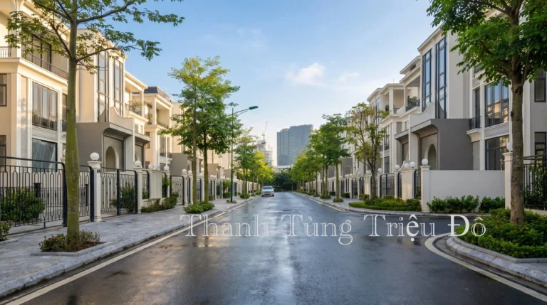 Bán Biệt Thự Liền Kề Khu K2 Ciputra Tây Hồ, Diện Tích 140m2 Phong Cách Tân Cổ Điển